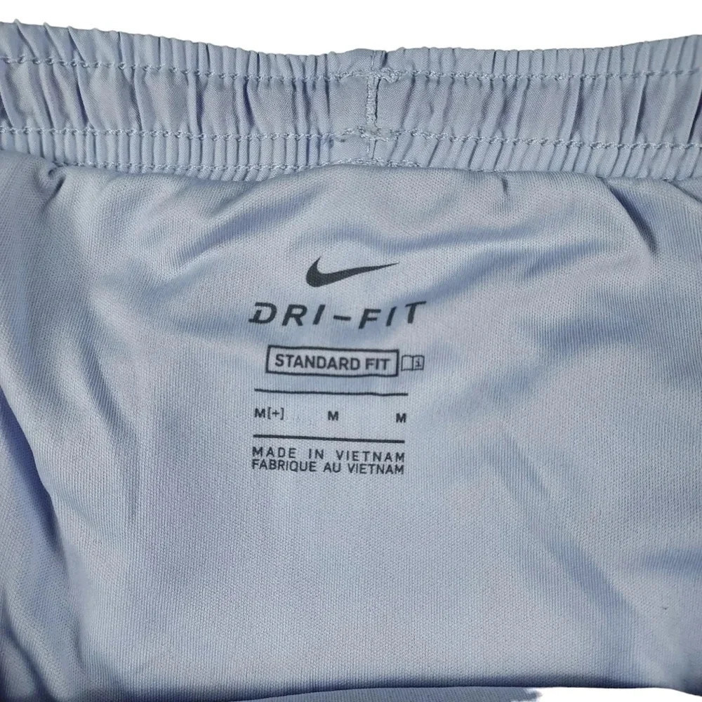Nike Dri-Fit Womens Running Shorts Medium Integrated Underwear Light Purple - Picture 6 of 7